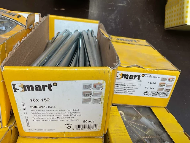 17 x dozen pluggen; cellenbetonnagel met kraag; metalen kozijnpluggen - afbeelding 10 van  10