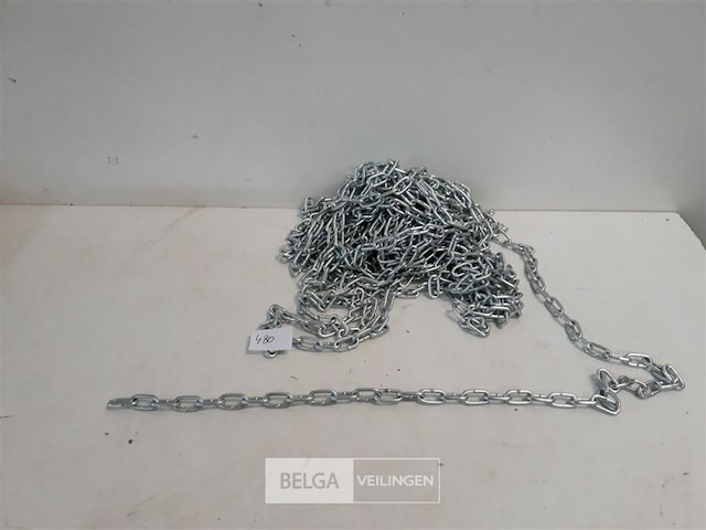 17 x ketting verzinkt 3 mm - afbeelding 1 van  3