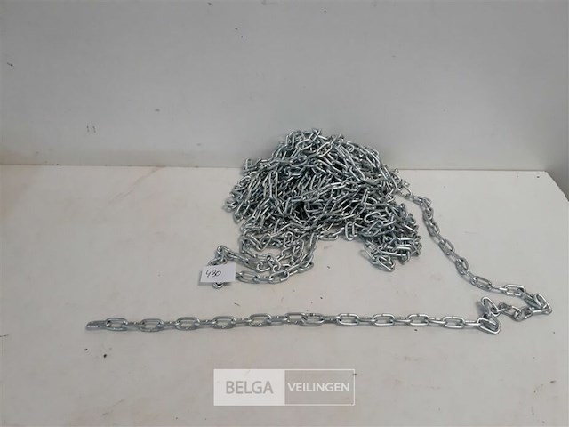 17 x ketting verzinkt 3 mm - afbeelding 1 van  3