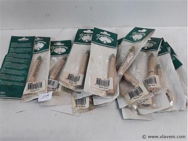 17 x paintstick pewter grey - afbeelding 1 van  2