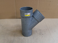 17 x san. t-stuk. sg dia 100-45' m/f - afbeelding 1 van  2