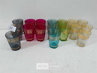 17 x t-lichtglaasje 8 cm mix kleuren - afbeelding 2 van  3