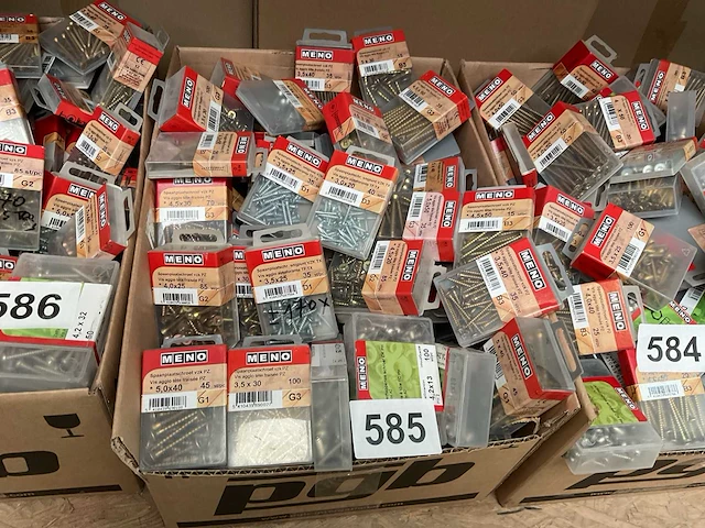 170 blisters schroeven en bevestiging - afbeelding 1 van  8