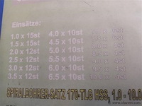 170 delige borenset titanium coating - afbeelding 3 van  3