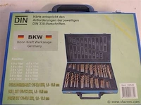 170 delige borenset titanium coating