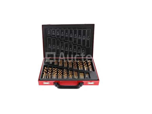 170 hss kraft&dele titanium boorbits in metalen behuizing - afbeelding 2 van  2