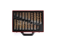 170 hss kraft&dele titanium boorbits in metalen behuizing - afbeelding 3 van  3