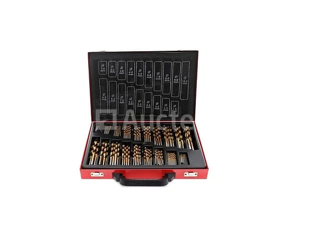 170 hss kraft&dele titanium boorbits in metalen behuizing - afbeelding 2 van  3