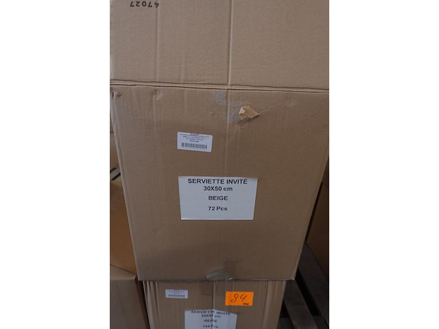 170x handdoek beige - afbeelding 4 van  6
