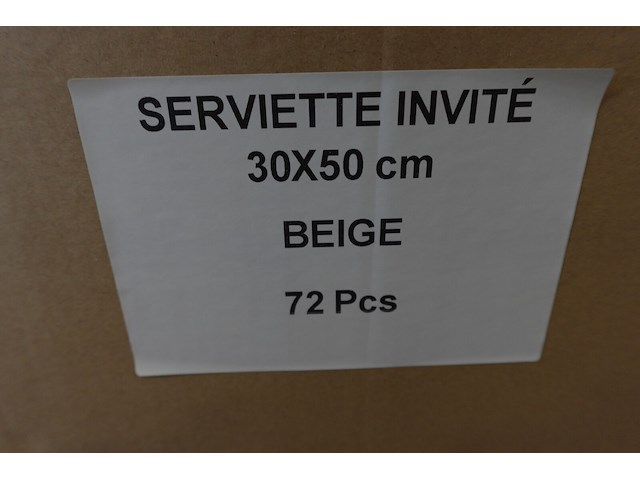 170x handdoek beige - afbeelding 5 van  6