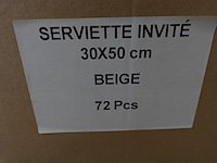 170x handdoek beige - afbeelding 5 van  6
