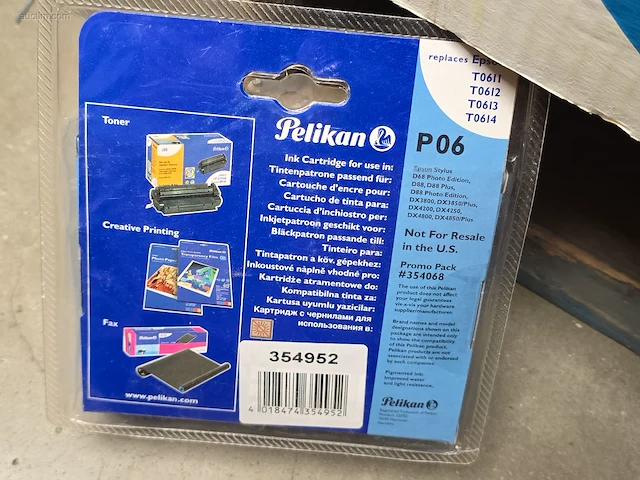 (170x) inktpatronen voor printers pelikan p06 - afbeelding 3 van  4