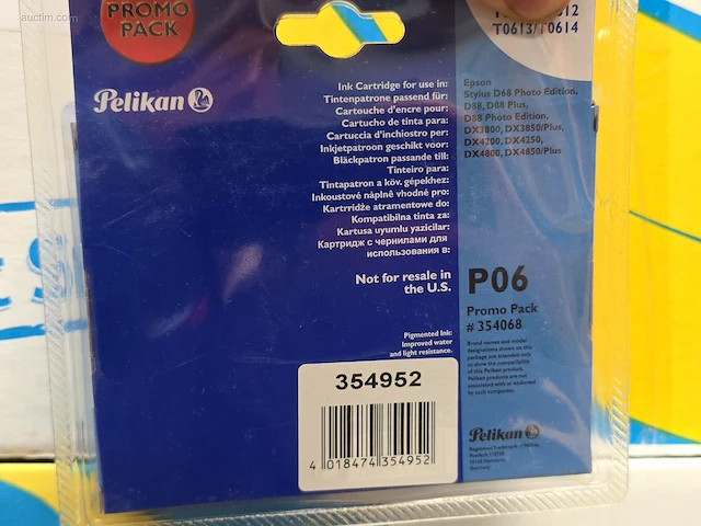 (170x) inktpatronen voor printers pelikan p06 - afbeelding 3 van  4