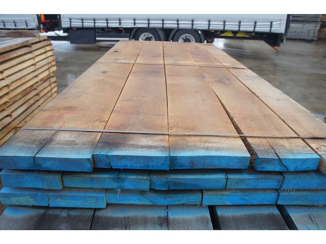1,71 m³ eiken planken 42mm - afbeelding 2 van  4