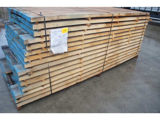 1,71 m³ eiken planken 42mm - afbeelding 1 van  4