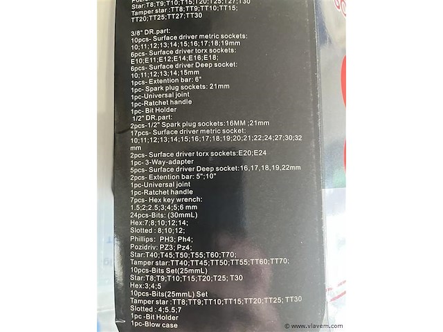 172 delige professionele doppenset - afbeelding 6 van  7