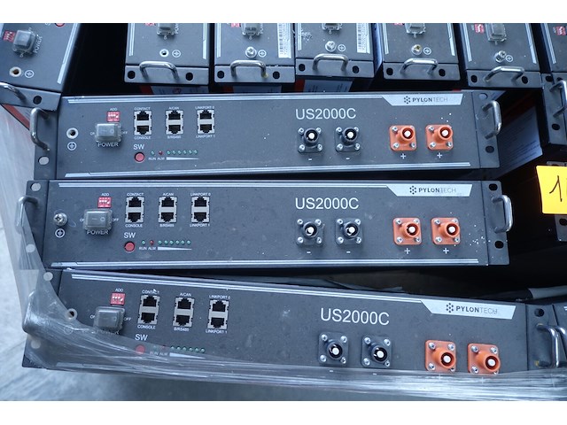17x batterijmodule pylontech - afbeelding 2 van  4