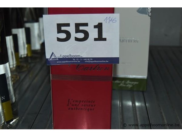 17x fles eau-de-vie, joseph cartron, poire williams - afbeelding 3 van  4