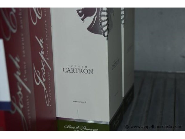 17x fles eau-de-vie, joseph cartron, poire williams - afbeelding 4 van  4