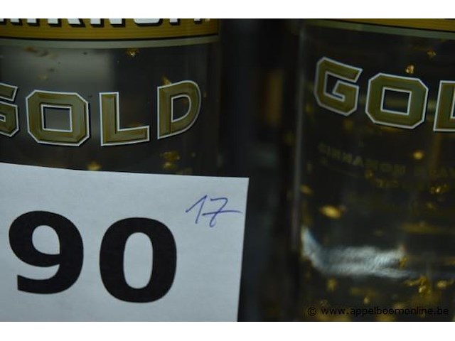 17x fles sterke drank, diverse merken (o.a. puschkin, sobieski, smirnoff, pastis) - afbeelding 4 van  4