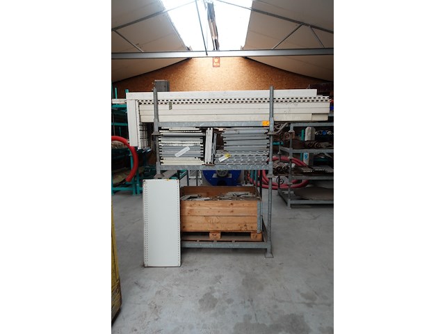 17x galva houder met metalen rekken - afbeelding 1 van  7