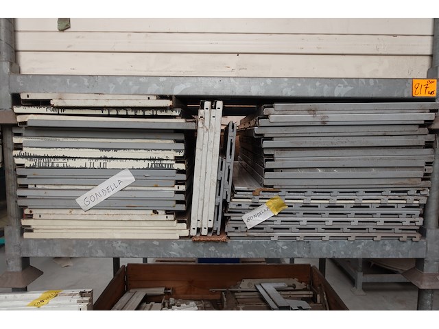 17x galva houder met metalen rekken - afbeelding 4 van  7