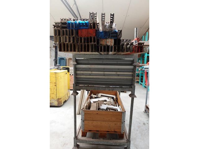 17x galva houder met metalen rekken - afbeelding 6 van  7