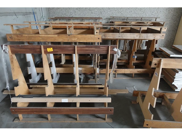 17x houten glasbok - afbeelding 4 van  5