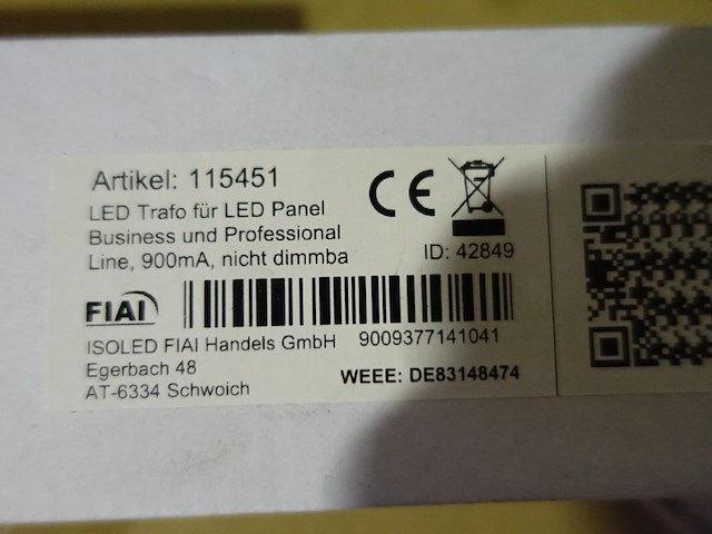 17x led transfo fiai - afbeelding 2 van  3