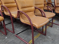 17x lederen stoel giroflex - afbeelding 3 van  5