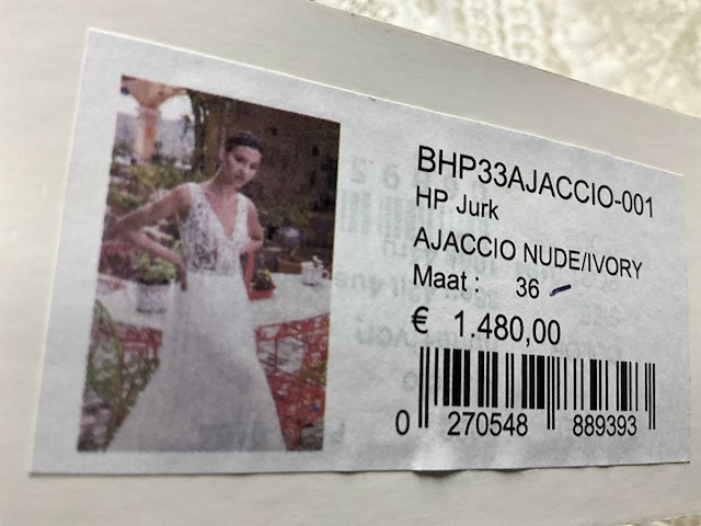 18 bruidsjurken herve (totaalprijs) - afbeelding 29 van  42