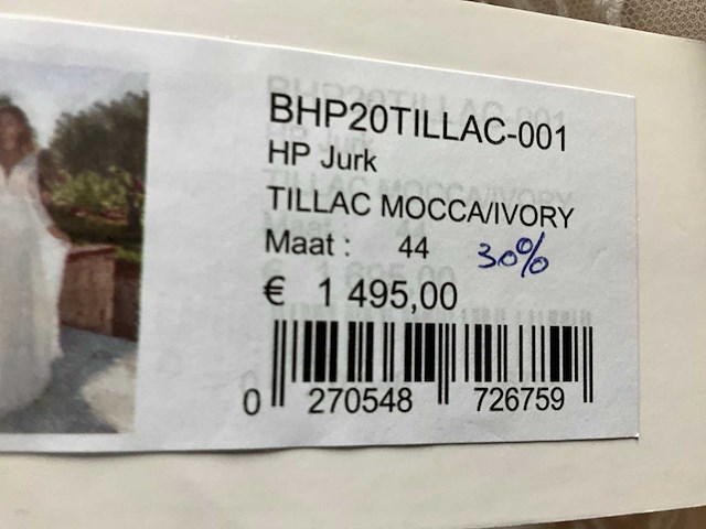 18 bruidsjurken herve (totaalprijs) - afbeelding 33 van  42