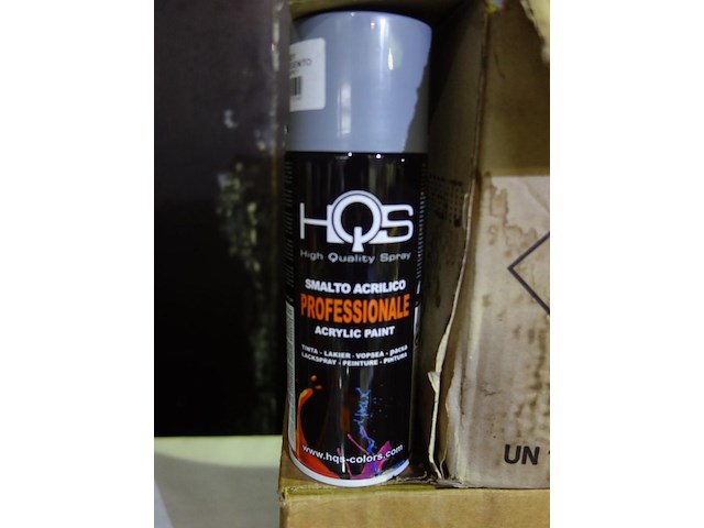 18 bussen verf in spuitbus (silvergrey) - afbeelding 1 van  2