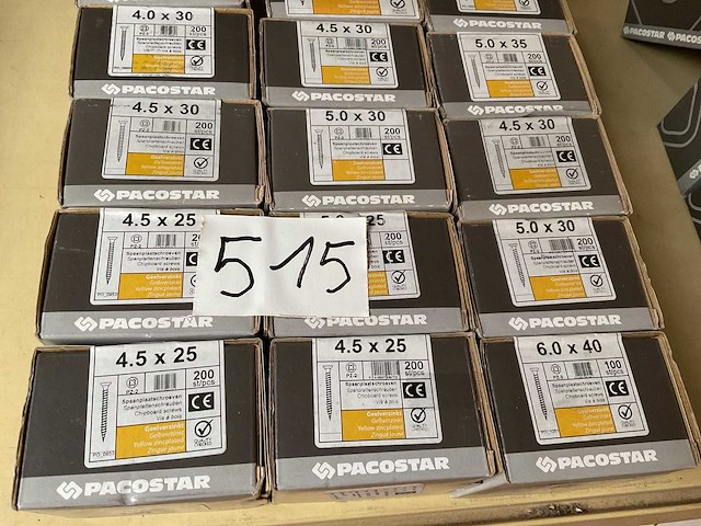 18 dozen houtschroeven - afbeelding 2 van  6