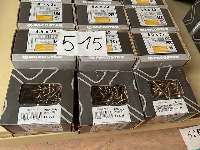 18 dozen houtschroeven - afbeelding 3 van  6