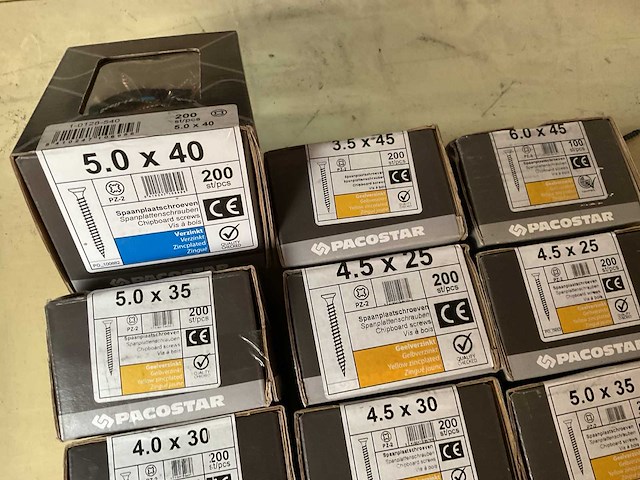 18 dozen houtschroeven - afbeelding 5 van  6