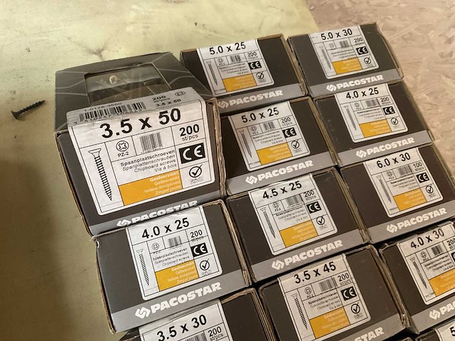 18 dozen houtschroeven - afbeelding 4 van  5