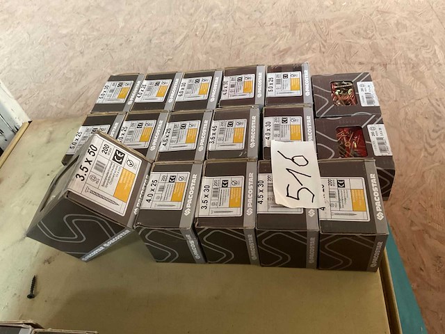 18 dozen houtschroeven - afbeelding 5 van  5