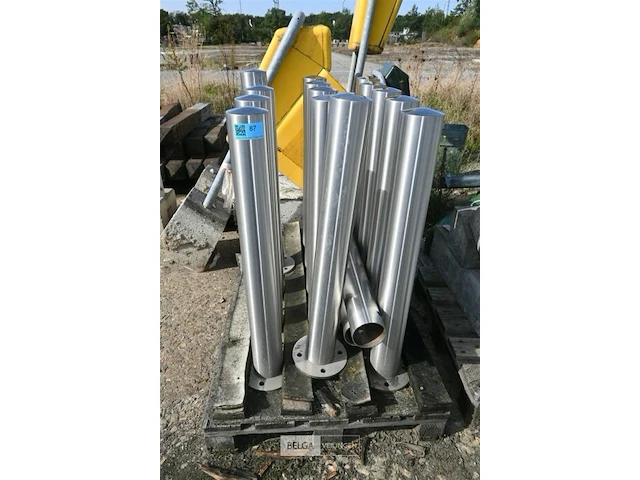 ± 18 paaltjes inox - afbeelding 2 van  5