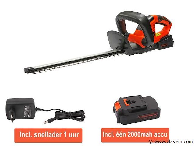 18 volt accu heggenschaar - afbeelding 7 van  7