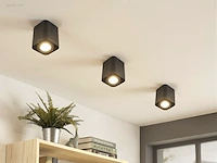 (18 x) 18 x gu10 design opbouwspot armatuur 10cm... - afbeelding 8 van  9