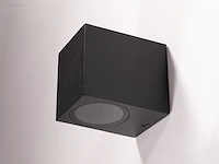 (18 x) 18 x wandlamp modern rechthoekig gu10... - afbeelding 6 van  7