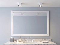 18 x gu10 design opbouwspot armatuur 10cm wit kantelbaar - afbeelding 1 van  8