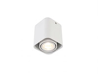 18 x gu10 design opbouwspot armatuur 10cm wit kantelbaar - afbeelding 4 van  8