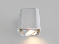 18 x gu10 design opbouwspot armatuur 10cm wit kantelbaar - afbeelding 4 van  8