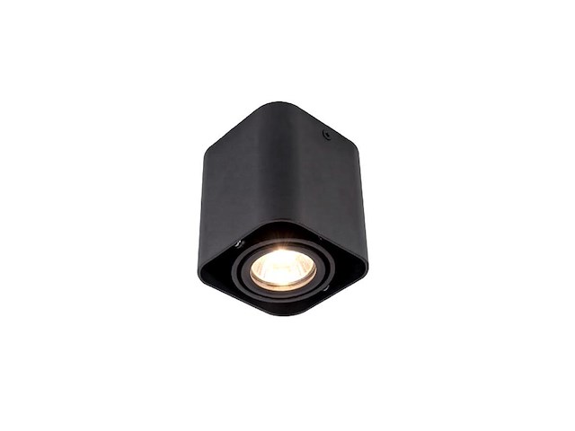 18 x gu10 design opbouwspot armatuur 10cm zwart kantelbaar - afbeelding 8 van  9
