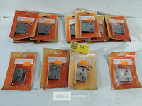 18 x insteek kastslot mix 15-25-30-35-40mm - afbeelding 1 van  3