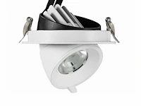18 x intec delta 20 watt cct led banaan downlighters - afbeelding 2 van  6