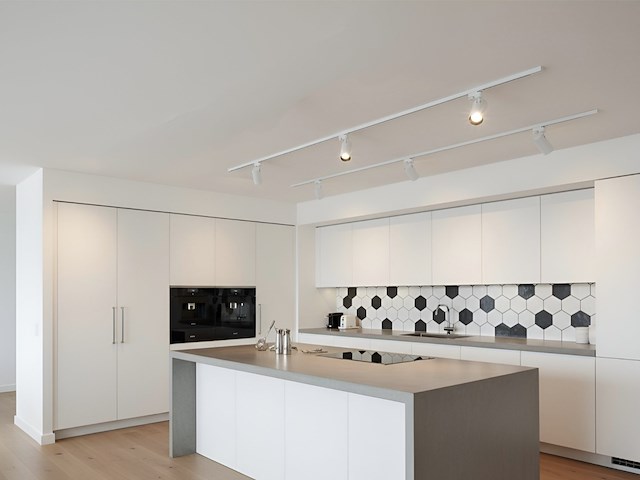 18 x railspot gu10 armatuur cilinder zand wit met zwart ring draaibaar - afbeelding 7 van  8