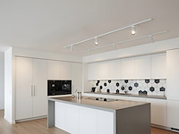 18 x railspot gu10 armatuur cilinder zand wit met zwart ring draaibaar - afbeelding 7 van  8